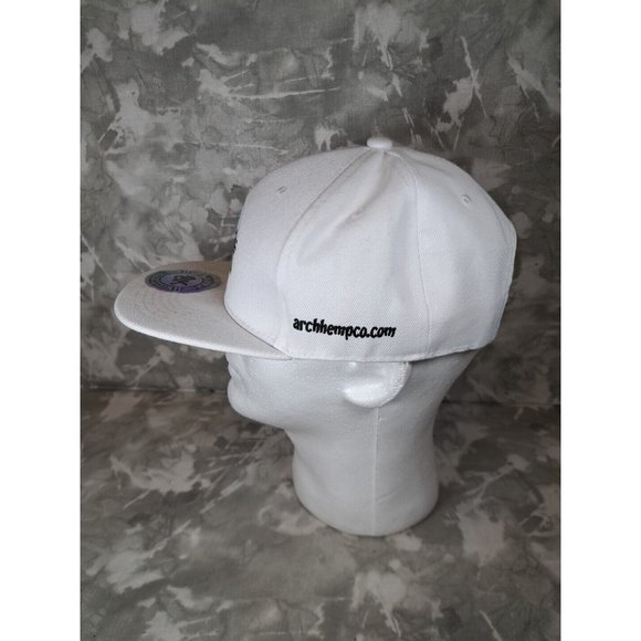 Arch Hemp Co Ball Cap Hat Flat Bill - Picture 2 of 6